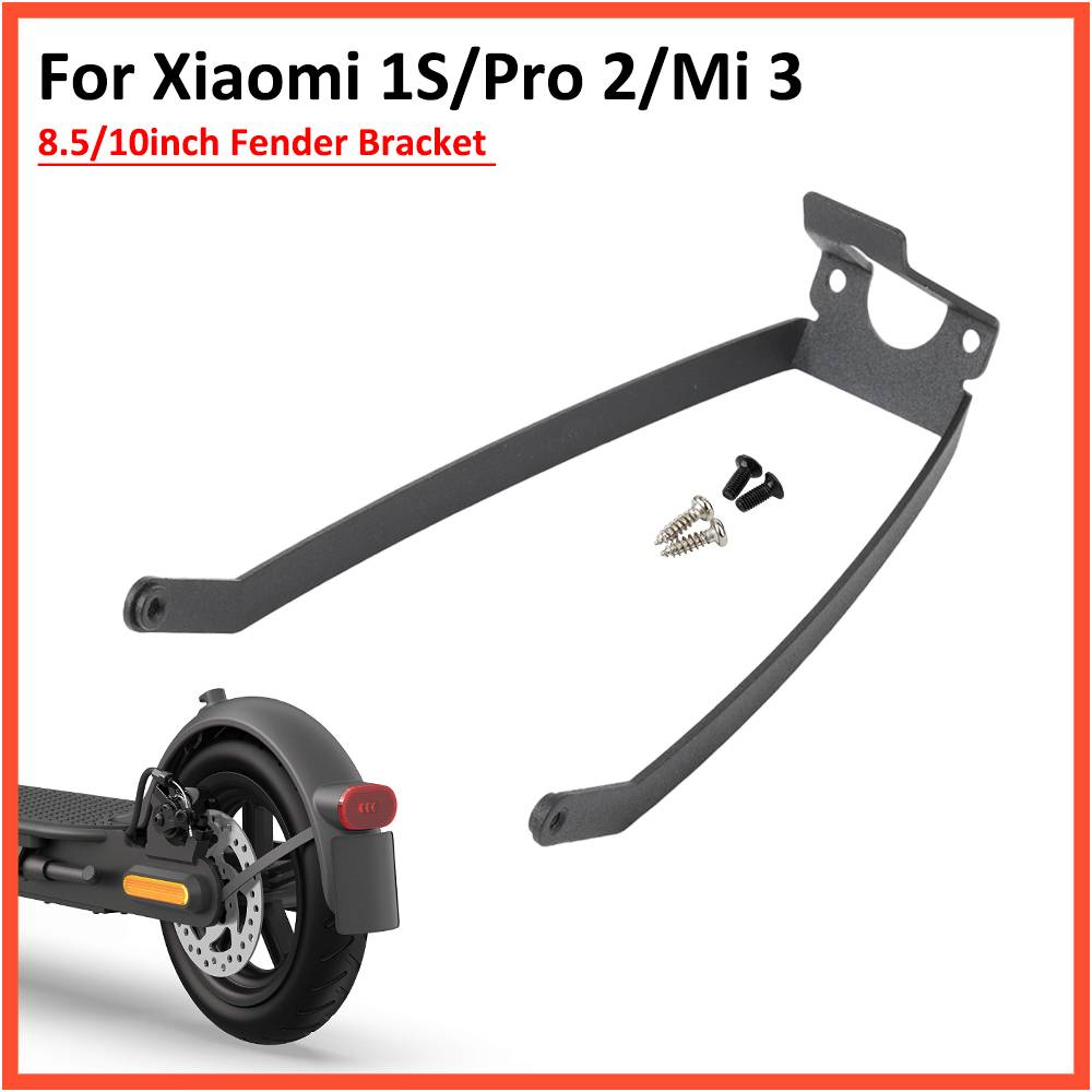 Rear Fender Support For Xiaomi 1S Pro 2 Mi 3 Electric Scooter Rear Wheel Mudguard Bracket With Screws Aluminium Alloy Parts
