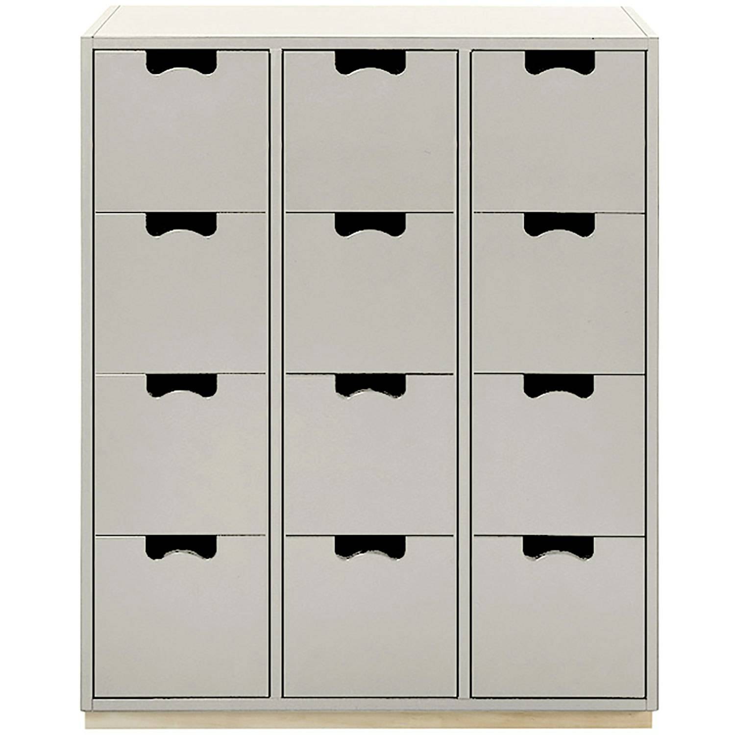 Asplund Sne B Kommode - Kommoder Lysegrå - 01100405