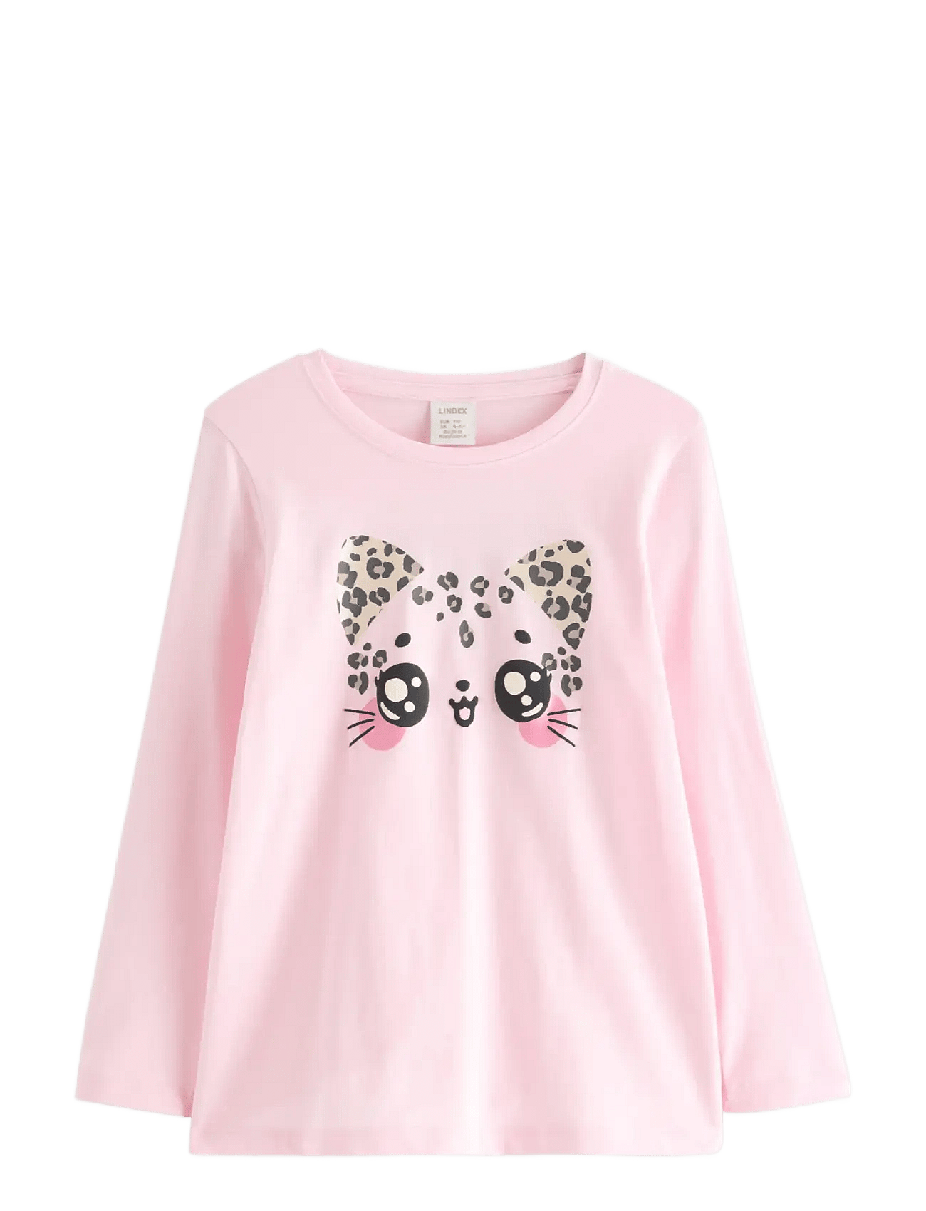 Lindex Long Sleeved Top - Pink - 104