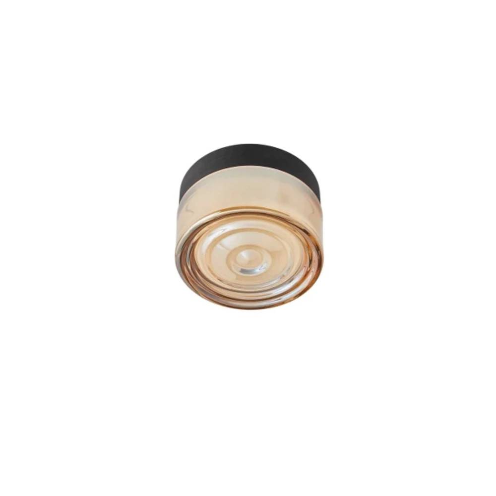Loom Design Otto Wave Væg og Loftlampe Amber