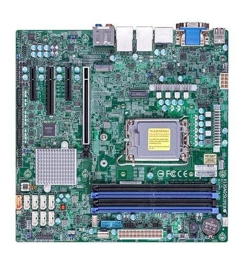Supermicro moderkort MBD-X13SAQ-B Socket V0 microATX MBD-X13SAQ-B