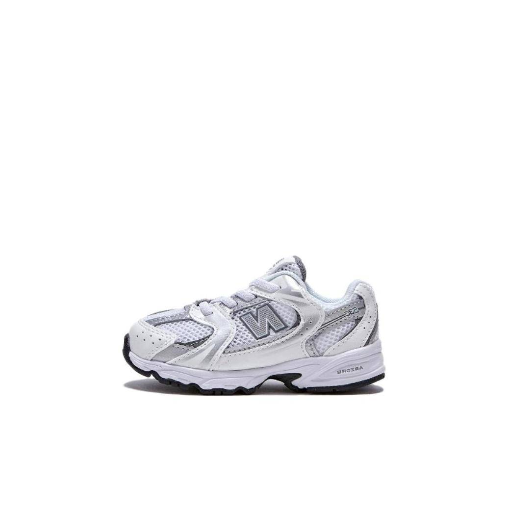 New Balance NB 530 Bekväma Mångsidiga Låga Promenadskor Barnsneaker Silver IZ530AD 26