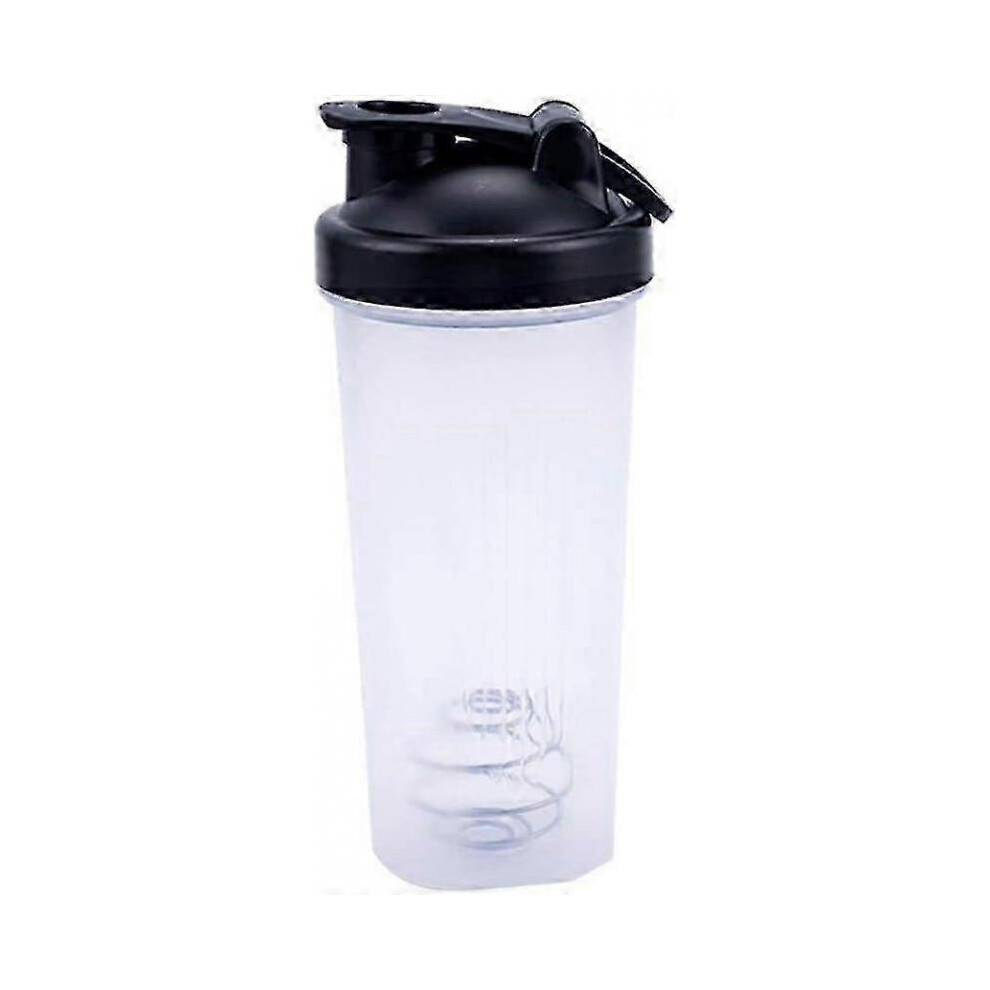 Protein Shaker Bottle 20oz Leak-proof Portable Blender (-20C-120C) Black 1pc