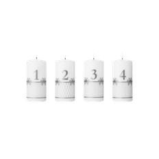 2025 Adventsljus, 4 st., Georg Jensen, Paraffin och stearin
