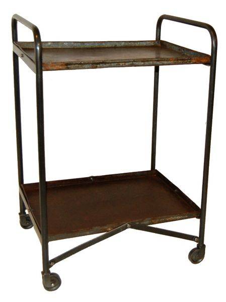 Vintage rullbord 'Eton' - Järn