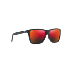 Maui Jim Cruzem Matte Black Hawaii Lava Polariserande Solglasögon