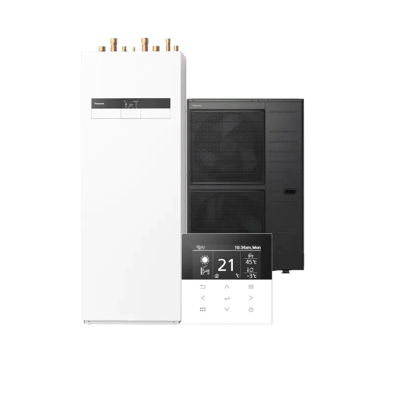 Panasonic 16kW Aquarea T-CAP K 3-fas All-in-one Luft-vattenvärmepump 260 L