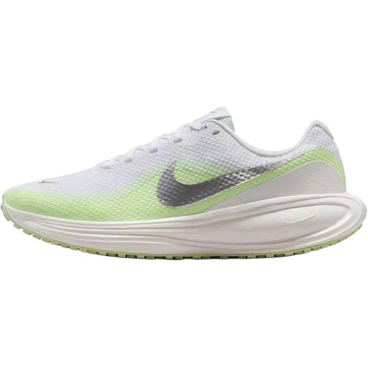 Nike Revolution 8 Vit Barely Volt Metallic Silver Dam Sneakers HJ8485-100 35.5