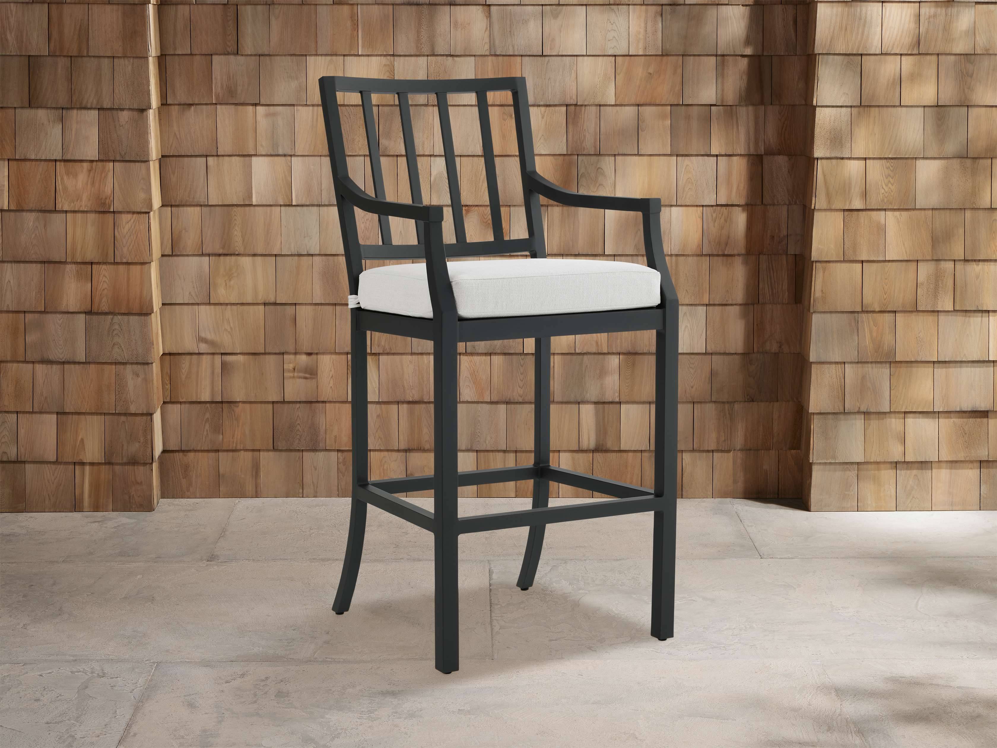 Montego Outdoor Aluminum Barstool - EDEN SNOW