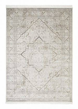 Casablanca Kashan Silver – Viskosmatta