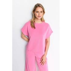 Rich and Royal - Tencel Bluse - Sorbet - Str.S