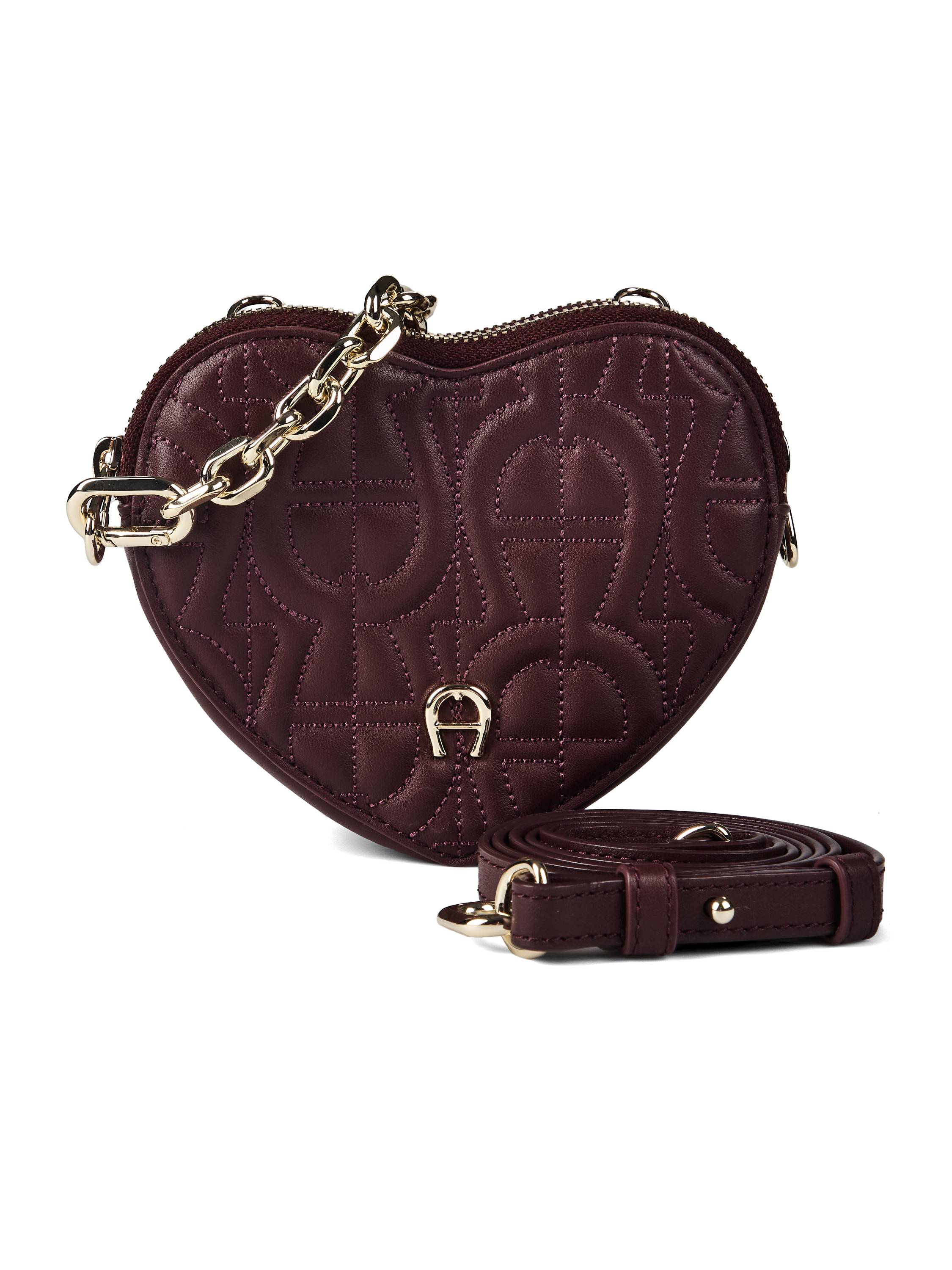 AIGNER Fashion Mini bag crossbodytaske Læder 14 cm  Rød