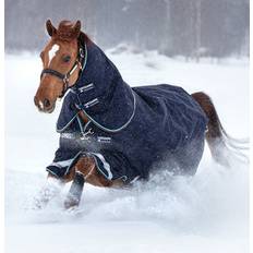Horseware Rambo Duo - 140 cm. / Navy/Sky Blue/Brown