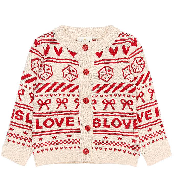 The New Cardigan Siblings - Stickad - TnstRegina - Jacquard - Ga - The New - 1½ år (86) - Cardigan