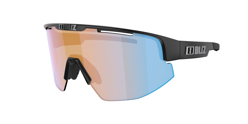 Bliz Matrix Small Black - Orange Blue.