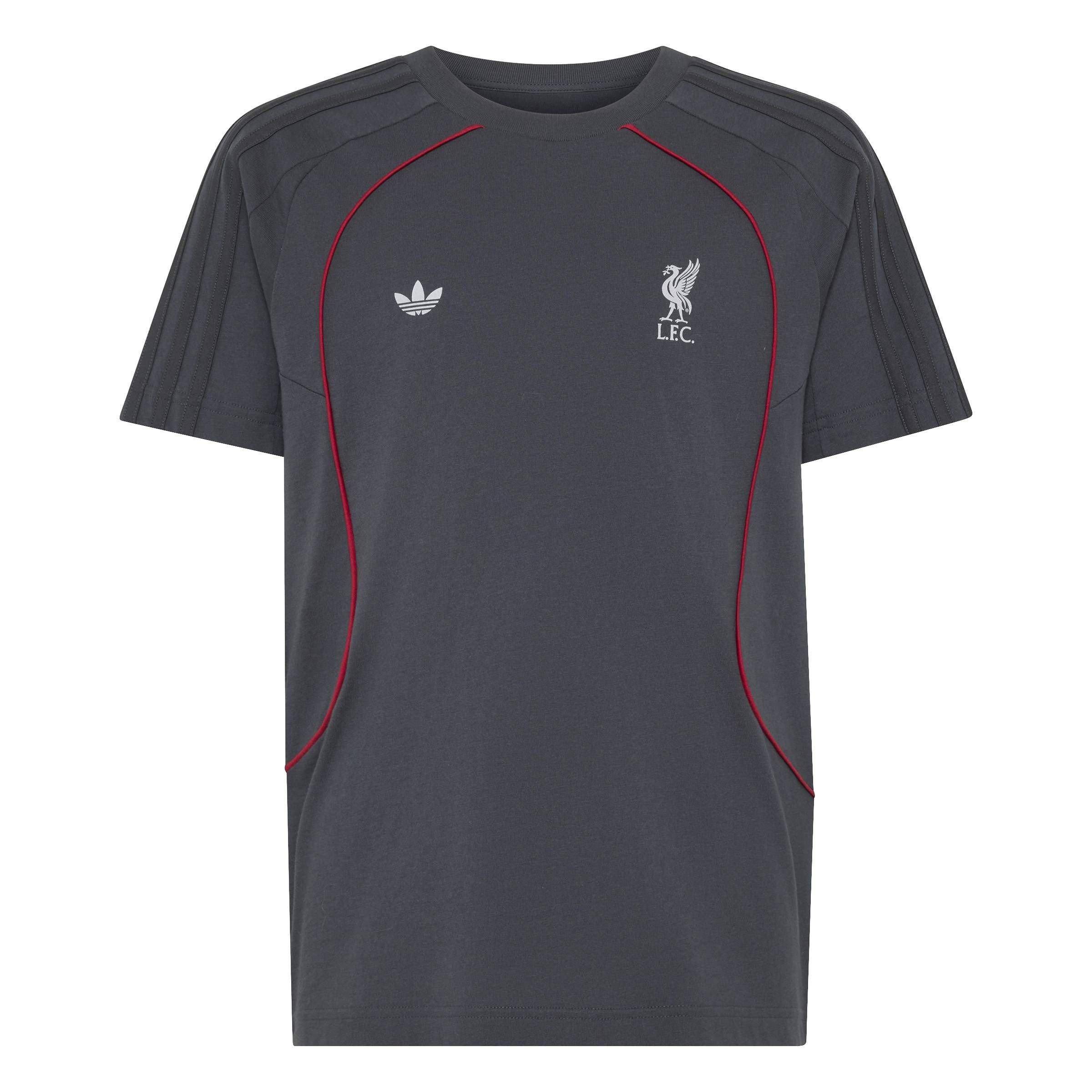 Adidas Kids' Og Liverpool Cotton Short-Sleeve Crew-Neck T-Shirt