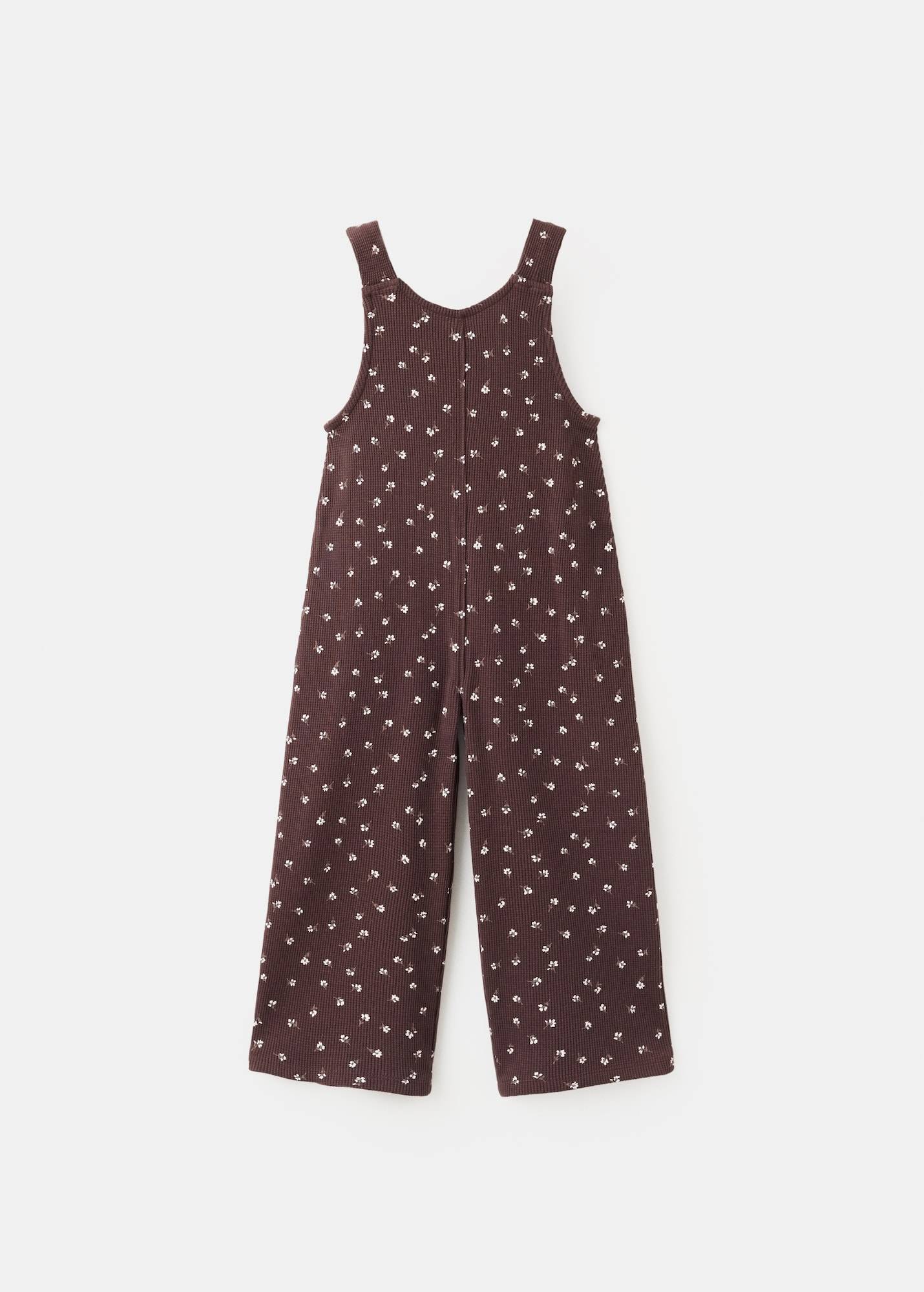 MANGO KIDS Overall 'GINA'  safir / brun / hvid