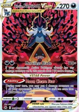 Hisuian Samurott VSTAR - Crown Zenith (Ultra Rare) [CRZ-GG52].
