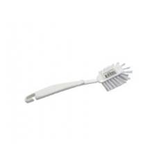Opvaskebørste Blød/Medium Max Eco 24cm PET/RPP med Skrabekant Hvid,40 stk/krt