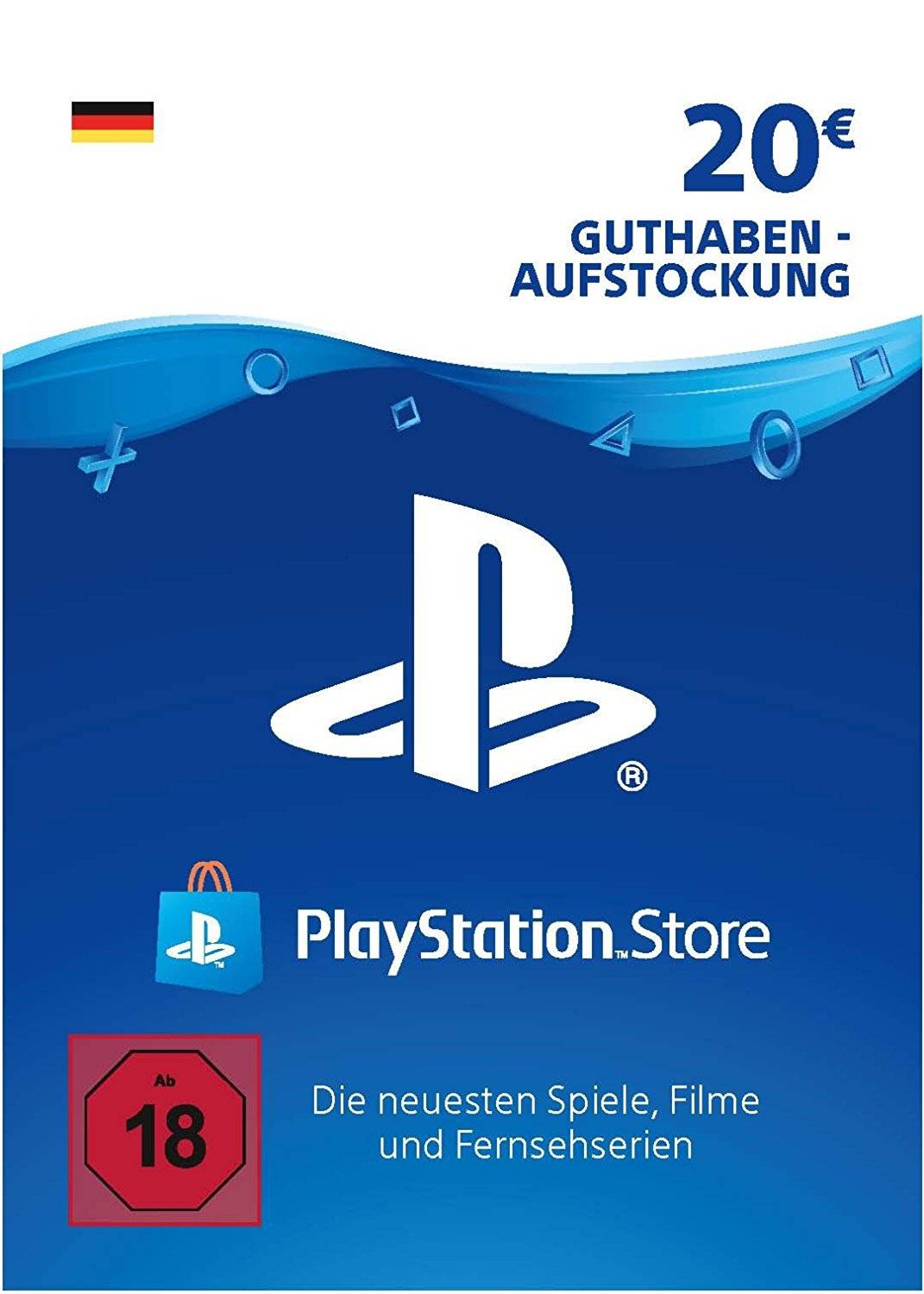 PlayStation Network Card 20€ Deutschland