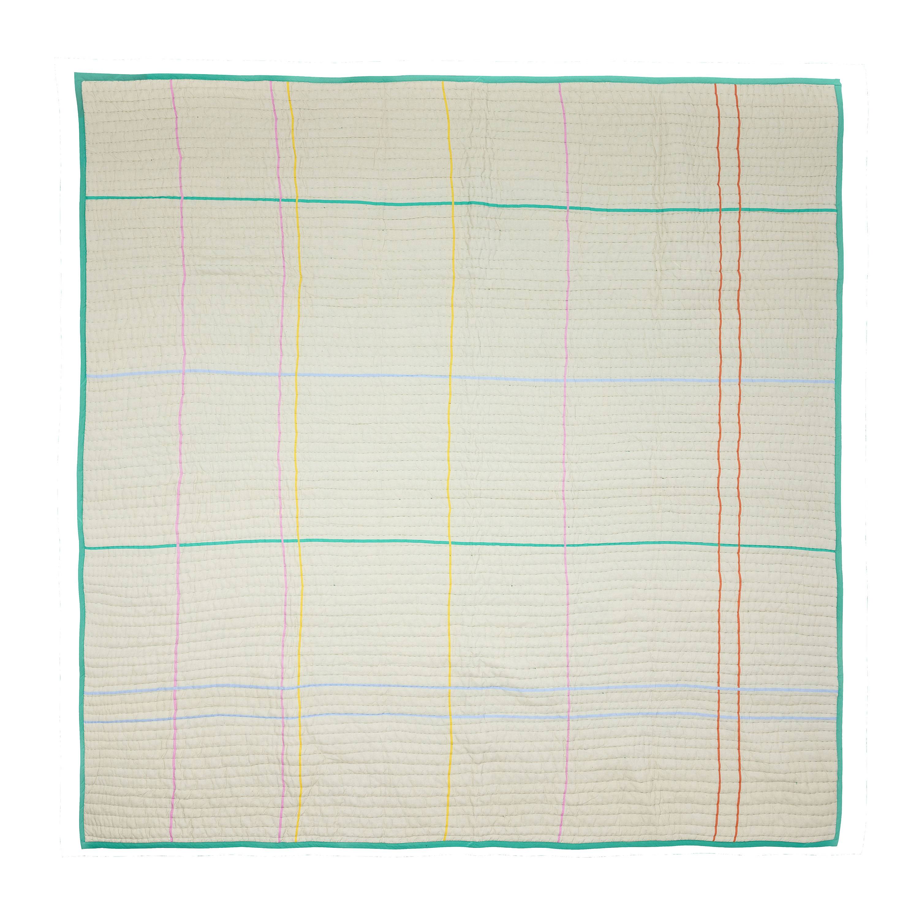 Hübsch - Sen Sängöverkast Sand 260x260 från Sleepo - Beige ((HxL): 260x260 cm)