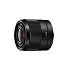 Sony SEL-28F20 wide-angle lens (fixed focal length, 28mm, F2, full frame, for A7, A6000, A5100, A5000 and Nex Series, E-Mount) black