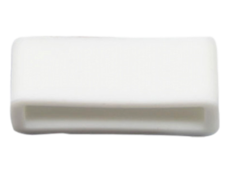 Huawei Watch GT 4 / 5 41 mm Gummistrop i hvid - 18mm Remholder