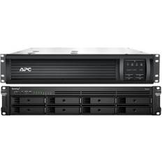 Synology Rackstation Rs1221+ 8-bay Nas & Apc Smt750rmi2uc Smart-ups Bundle