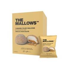 The Mallows Caramel filled mallows dulce chocolate + Maldon sea salt flakes 5pcs. 90g The Mallow