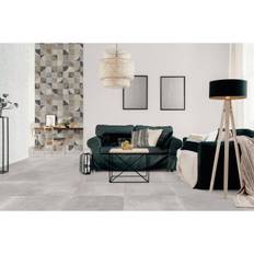 Dado Ceramica Contemporar Y Light Grey Rett. - 81x81 flise
