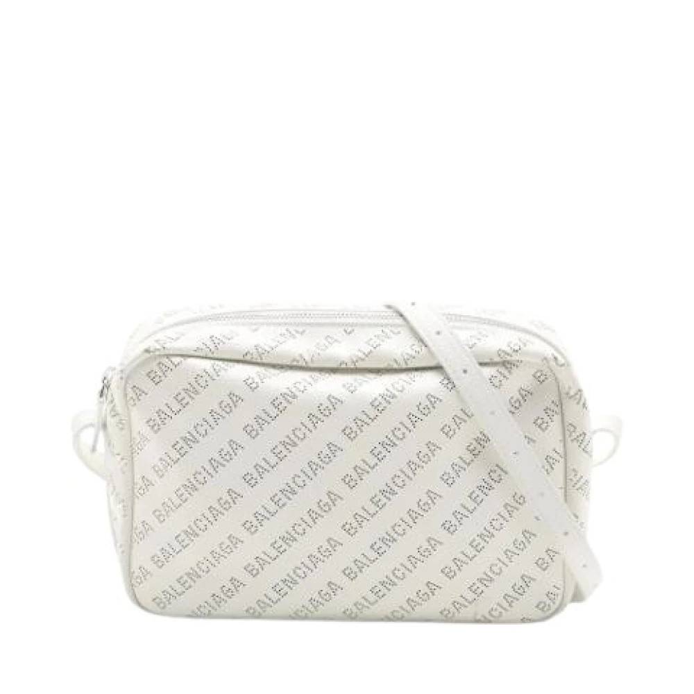 Balenciaga Vintage Pre-owned Vintage Skuldertaske - Vintage - Dame - Hvid - ONE SIZE - Uld