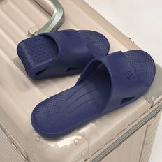 TEMU Women's Comfortable Casual Bathroom Slippers, Plus Size Men's Solid Shoes, Quick-dry Design Suitable For Indoor And Shower Wear, Slip-on, Minimalist Eva Material, Summer