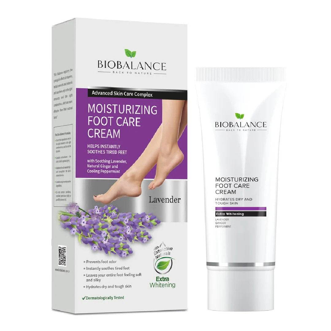 Bio Balance, Fugtgivende fodpleje, Fugtgivende, Daglig, Fodcreme, 60 ml