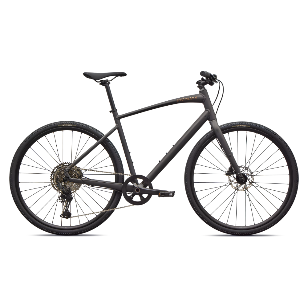 Specialized Sirrus X 3.0 - Satin Metallic Obsidian / Burnt Gold Metallic Frost Reflective - L - Cykel