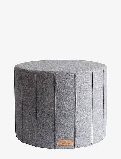 Shepherd Anja ullpuff - Sittpuffar - GRANIT / grey