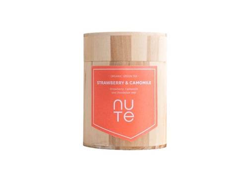 NUTE Strawberry & Camomile Økologisk Grøn Te 100 g