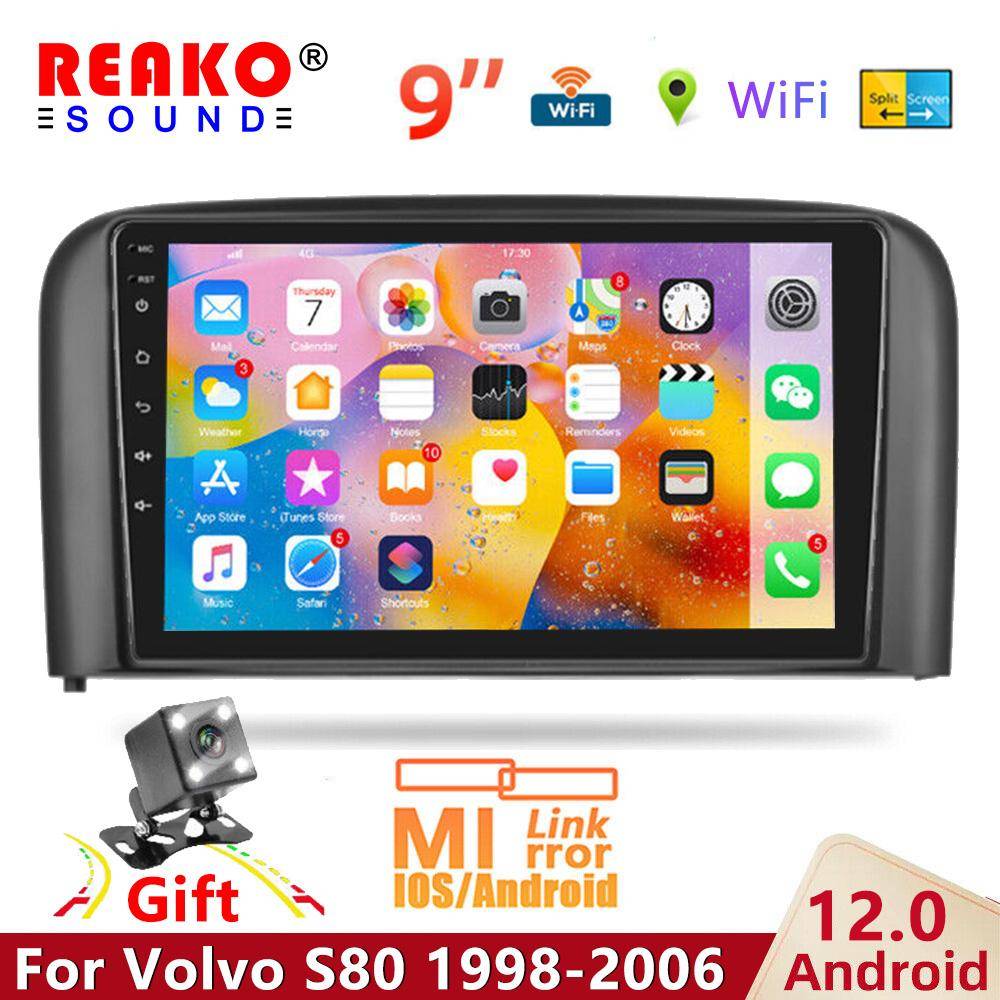 Bilradio För VOLVO S80 1998-2006 2Din Bil Multimedia Android Bilstereo DVD GPS Navigationsspelare IPS-skärm Carplay
