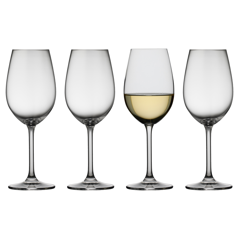 Lyngby Glas NEW Juvel Vitvinsglas 4 st - Clear - Krystalglas