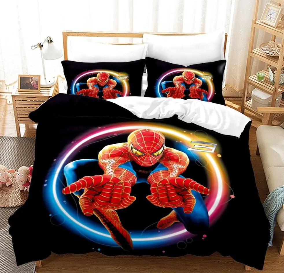 Påslakan med Marvel Spider Man-design, 200 x 200 cm