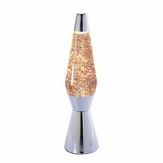 Lavalampe Glitter Sølv