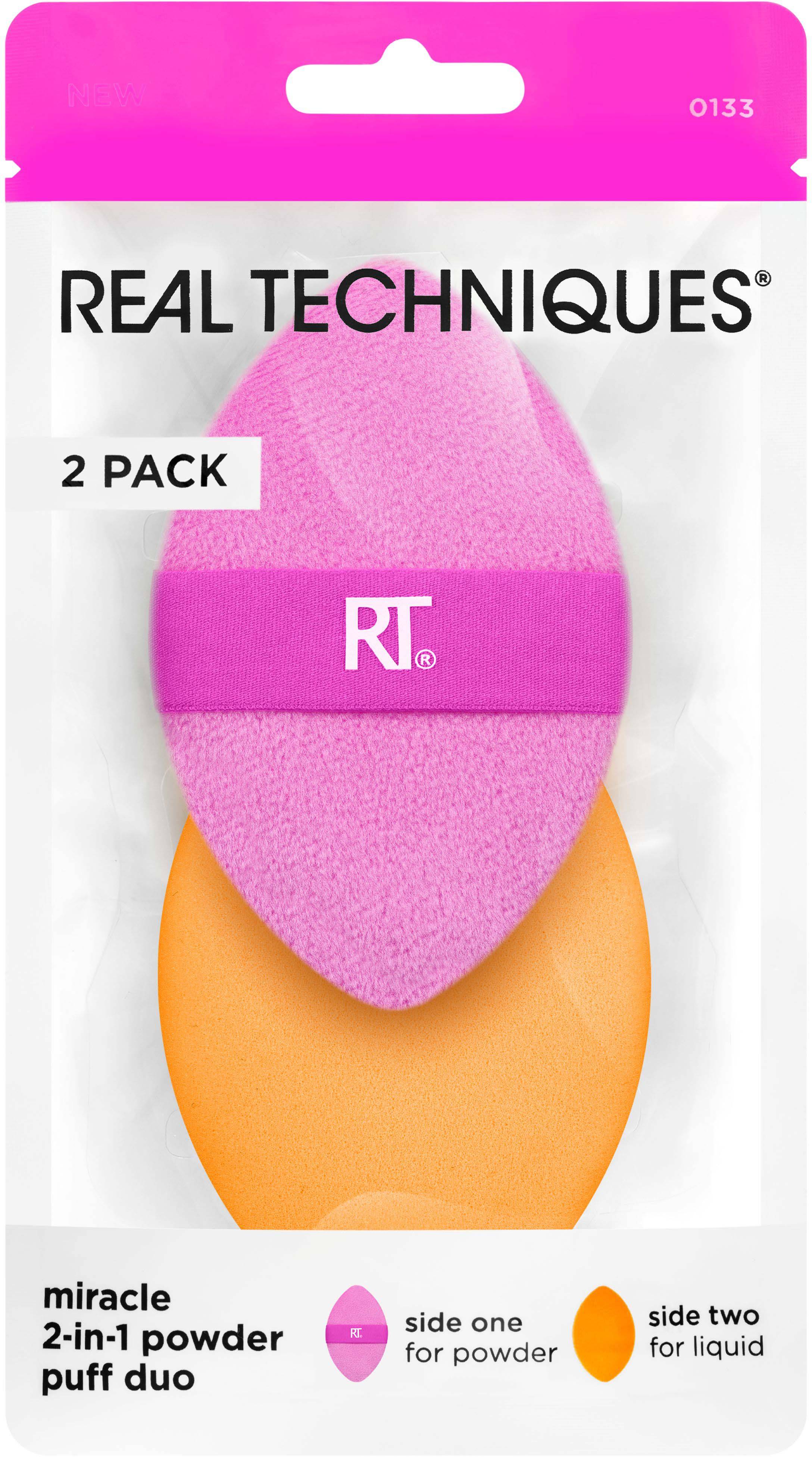 Real Techniques Miracle 2-in1 Powder Puff Duo