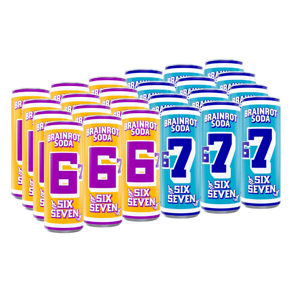 Brainrot 6-7 Soda - Mixflak LIMITED EDITION (24x250ml)