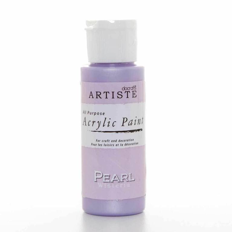 Akrylfärg Pärlemorskimrande - Pearl Wisteria