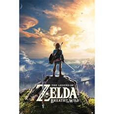 Zelda Breath Of The Wild Sunset Maxi Poster