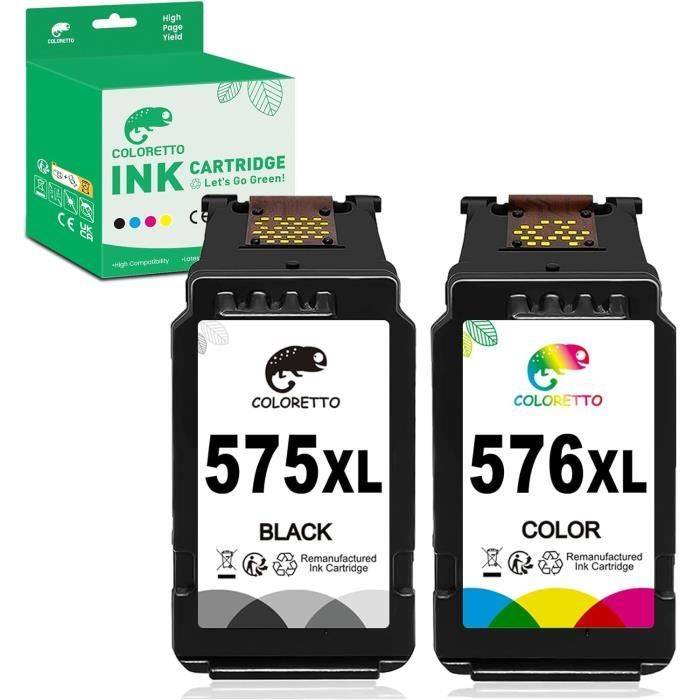 575 Xl 576 Xl Återtillverkade Bläckpatroner För Canon 575Xl 576Xl Kompatibla Med Canon Pixma Tr4750I Tr4751I Ts3550I T[H225]