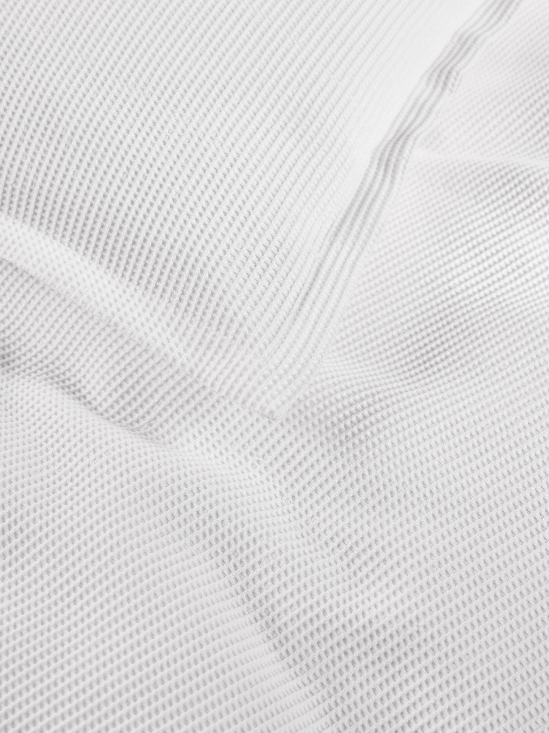 MADE. COM MADE. COM White Waffle 100% Cotton Duvet Cover and Pillowcase Set