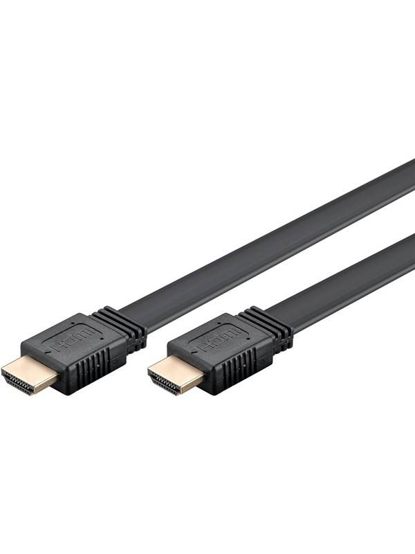 Pro HDMI 2.1 Flat - 1.5m - Sort