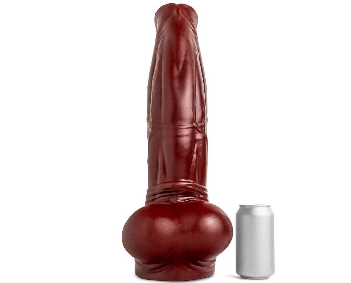 Mr. Hankey’s Toys Horse Dildo II XXXXL, premium silicone dildo with Vac-U-Lock 49.4 x 9–10.5 cm.