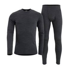 Underställ Merinoull/Bambu Herr, Antracitgrå, M (M)