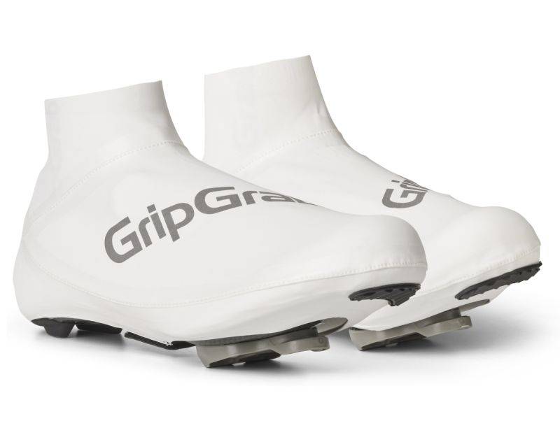 GripGrab Faststream Aero Skoovertræk, White, 46-47
